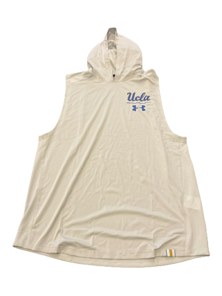 Michael Townsend UCLA Baseball Team Issued Sleeveless Hoodie (Size XL) - New with Tags