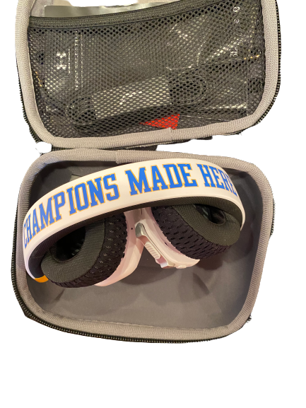 Lily Justine UCLA Player Exclusive "Champions Made Here" JBL Headphones