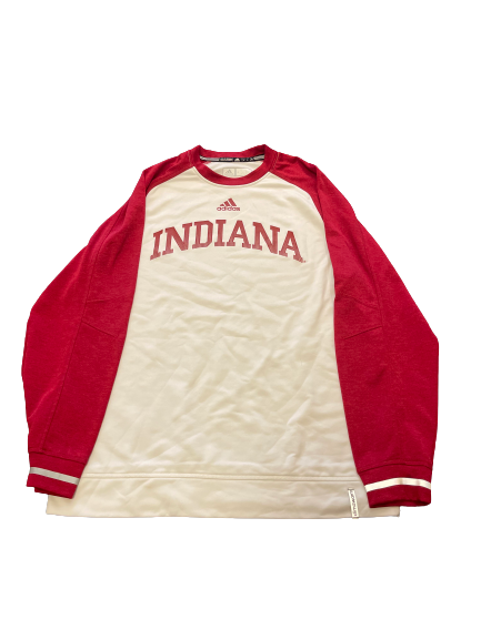 Connor Manous Indiana Baseball Team Issued Long Sleeve Crewneck (Size L)