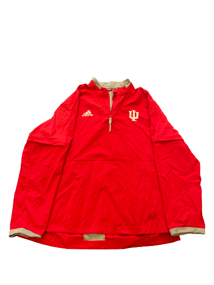 Connor Manous Indiana Baseball Team Issued Quarter Zip Pullover (Size L)