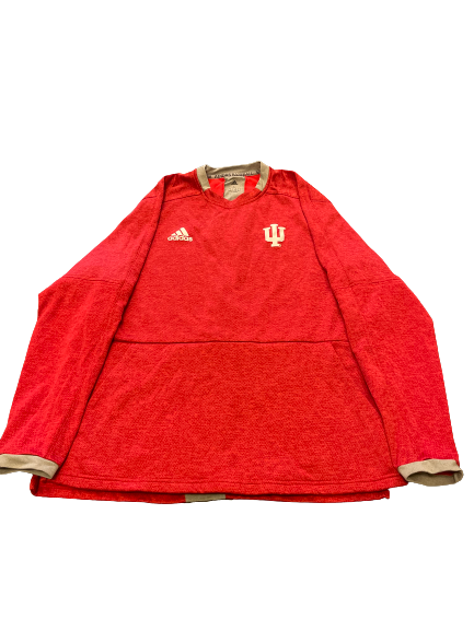 Connor Manous Indiana Baseball Team Exclusive Long Sleeve Crewneck (Size L)
