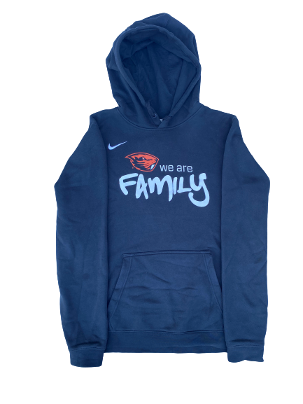 Aleah Goodman Oregon State Basketball Team Issued Sweatshirt (Size M)