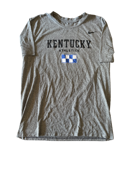 Leah Meyer Kentucky Volleyball Team Issued Workout Shirt (Size L)