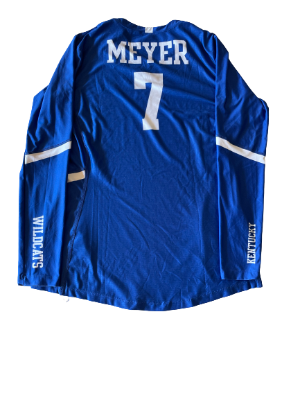 Leah Meyer Kentucky Volleyball Game Worn Jersey (Size L)
