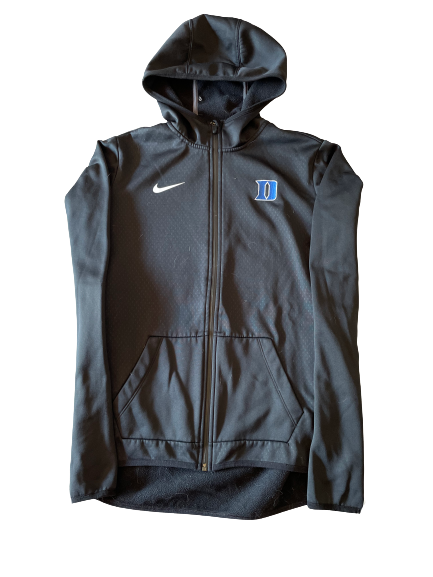 Leah Meyer Duke Volleyball Team Issued Zip Up Jacket (Size LT)