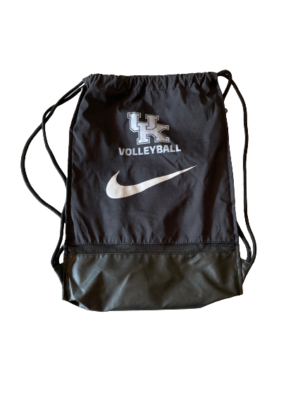 Leah Meyer Kentucky Volleyball Team Issued Drawstring Bag