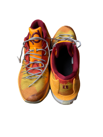 Kerry Blackshear Jr. Virginia Tech Basketball Exclusive Game Worn Shoes (Size 17)