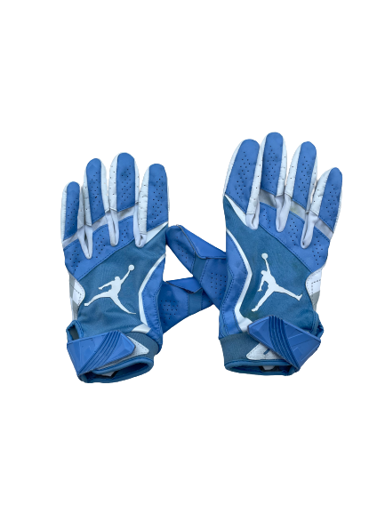 Roscoe Johnson North Carolina Football Player Exclusive Gloves (Size XL)