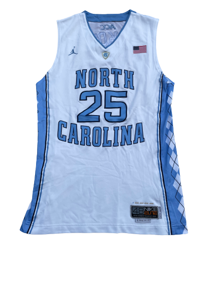 J.P. Tokoto North Carolina Basketball 2012-2013 Game Worn Jersey (Size 48)
