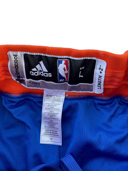 J.P. Tokoto New York Knicks Game Worn Shorts (Size L)