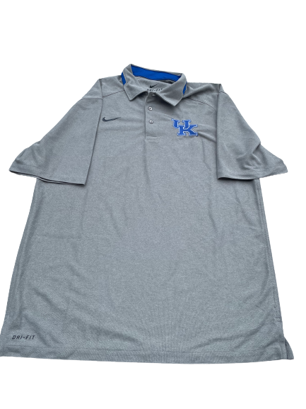 Isaiah Lewis Kentucky Baseball Team Issued Polo (Size M)