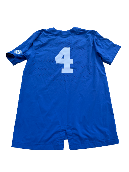 Isaiah Lewis Kentucky Baseball Team Exclusive Practice Jersey (Size M)