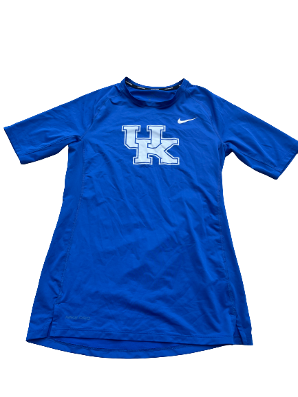 Isaiah Lewis Kentucky Baseball Team Issued Workout Shirt (Size M)