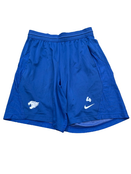 Isaiah Lewis Kentucky Baseball Team Issued Workout Shorts with Number (Size M)