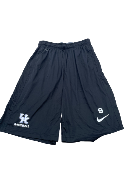 Isaiah Lewis Kentucky Baseball Team Issued Workout Shorts with 