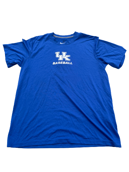Isaiah Lewis Kentucky Baseball Team Exclusive Practice Shirt with Number on Back (Size M)