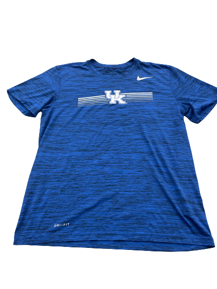Isaiah Lewis Kentucky Baseball Team Issued Workout Shirt with Number on Back (Size M)