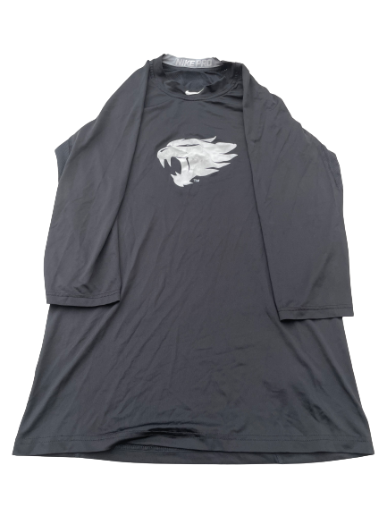 Isaiah Lewis Kentucky Baseball Team Issued Nike Pro Workout Shirt (Size M)