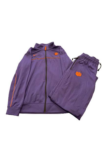 Destiny Thomas Clemson Basketball Team Issued Sweatsuit (Size M)