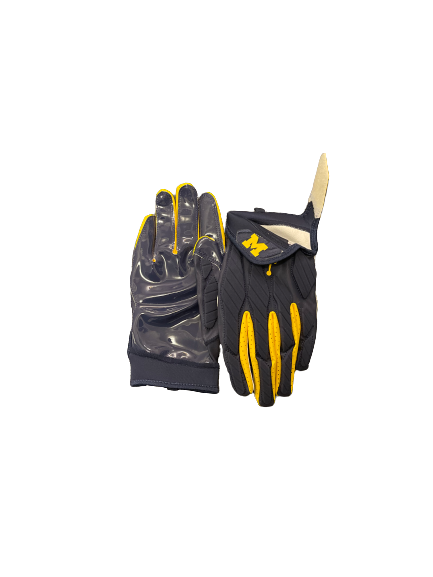 Ambry Thomas Michigan Football Player Exclusive Gloves (Size L)