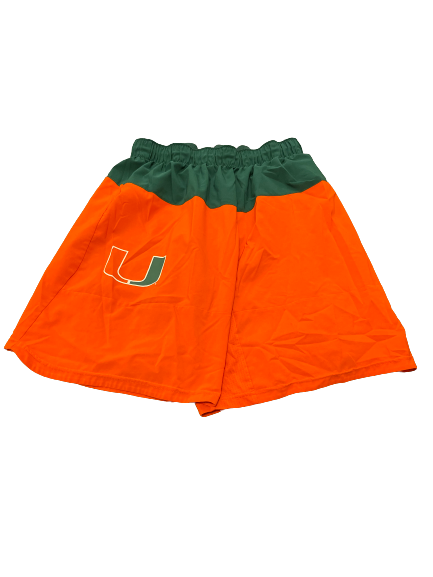 Spencer Bodanza Miami Baseball Team Issued Workout Shorts (Size L)