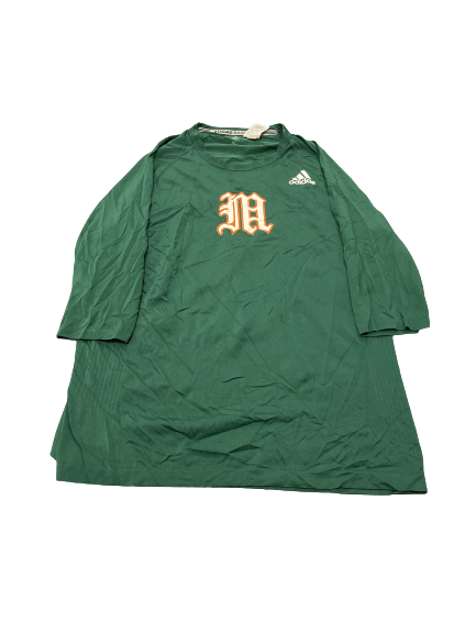 Spencer Bodanza Miami Baseball Team Issued Workout Shirt (Size XL)
