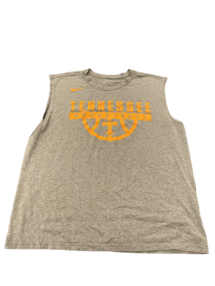 Jaden Springer Tennessee Basketball Team Issued Workout Tank (Size L)