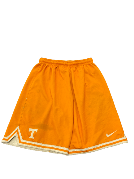 Jaden Springer Tennessee Basketball Player Exclusive 2020-2021 Season Worn Practice Shorts with 