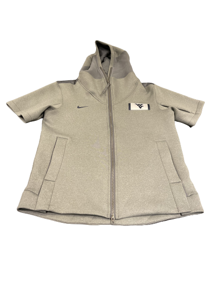 Miles McBride West Virginia Basketball Player Exclusive Short Sleeve Jacket (Size L)