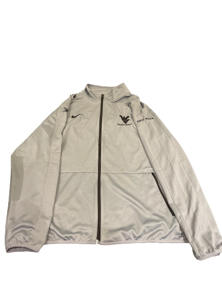 Miles McBride West Virginia Basketball Player Exclusive "2017 NCAA" Zip Up Jacket (Size XL)