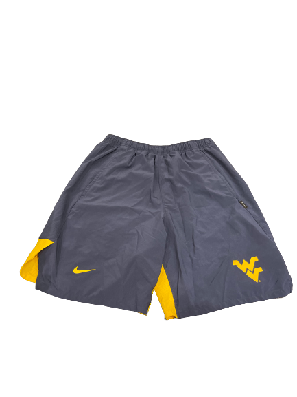 Miles McBride West Virginia Basketball Team Issued Workout Shorts (Size L)