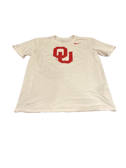 Anastasia Webb Oklahoma Gymnastics Team Issued Workout Shirt (Size S)