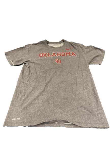 Anastasia Webb Oklahoma Gymnastics Team Issued Workout Shirt (Size M)