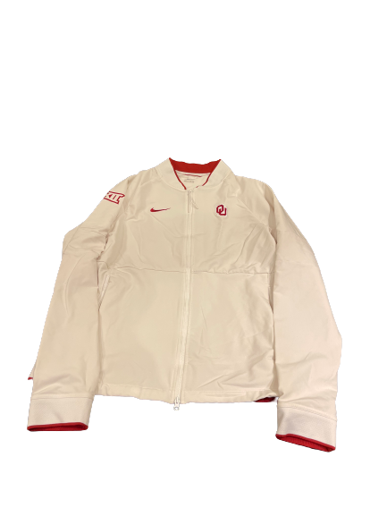 Anastasia Webb Oklahoma Gymnastics Team Issued Zip Up Jacket (Size S)