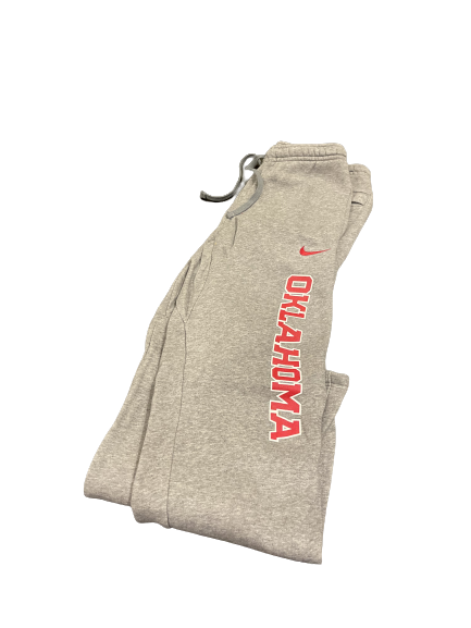 Anastasia Webb Oklahoma Gymnastics Team Issued Sweatpants (Size S)
