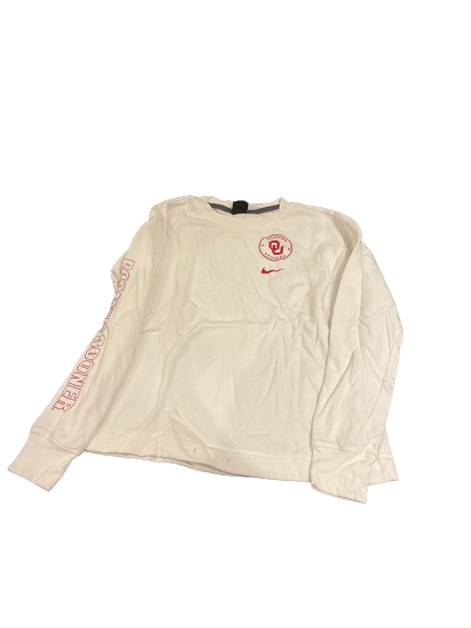 Anastasia Webb Oklahoma Gymnastics Team Issued Long Sleeve Shirt (Size S)