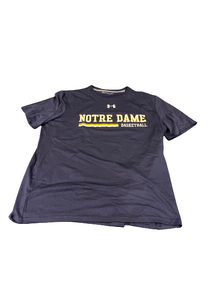 Mikayla Vaughn Notre Dame Basketball Workout Shirt (Size L)
