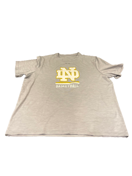 Mikayla Vaughn Notre Dame Basketball Workout Shirt (Size XL)