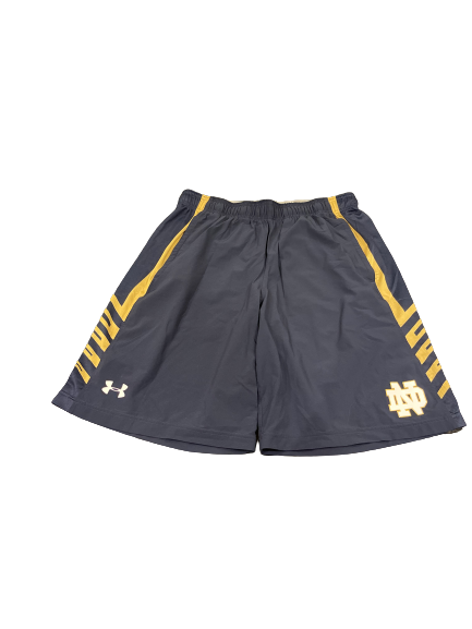 Mikayla Vaughn Notre Dame Basketball Workout Shorts (Size L)