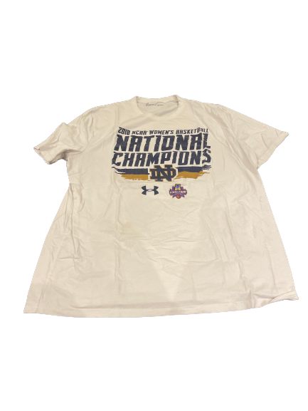 Mikayla Vaughn Notre Dame Basketball T-Shirt (Size L)