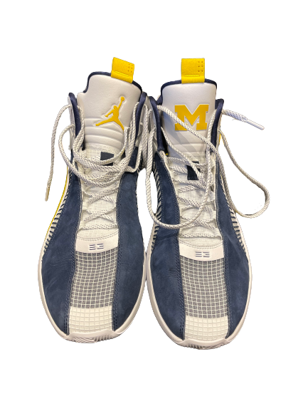 Franz Wagner Michigan Basketball Player Exclusive Shoes (Size 16)
