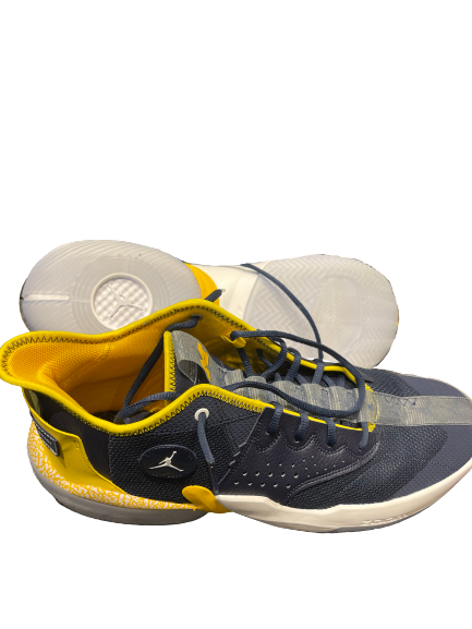 Franz Wagner Michigan Basketball Player Exclusive Shoes (Size 16)