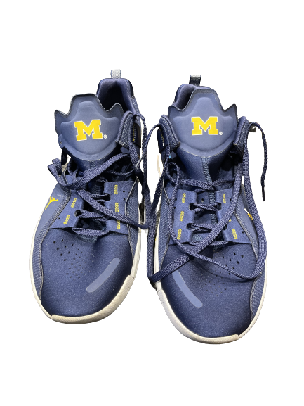 Franz Wagner Michigan Basketball Team Issued Shoes (Size 16)