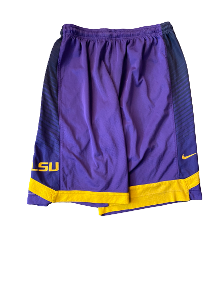 Brandon Sampson LSU Basketball Nike Practice Shorts (Size XL)