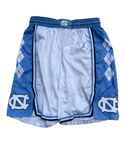 Andrew Platek North Carolina 2019-2020 Game Worn Shorts (Size 36)