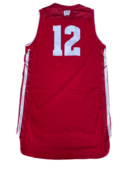 Trevor Anderson Wisconsin Basketball Game Jersey (Size L)