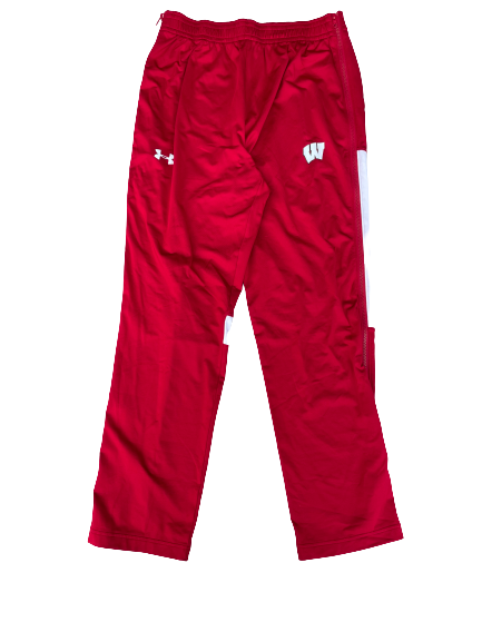 Trevor Anderson Wisconsin Basketball Team Issued Sweatpants (Size L)