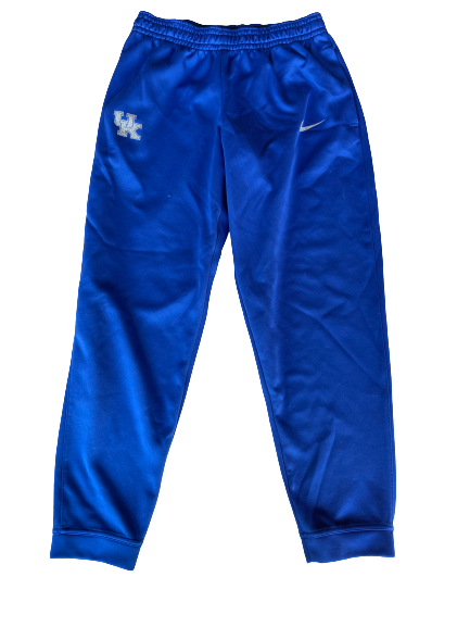 Riley Welch Kentucky Basketball Team Issued Sweatpants (Size L)