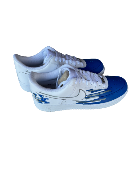 Riley Welch Kentucky Basketball Custom Air Force 1&