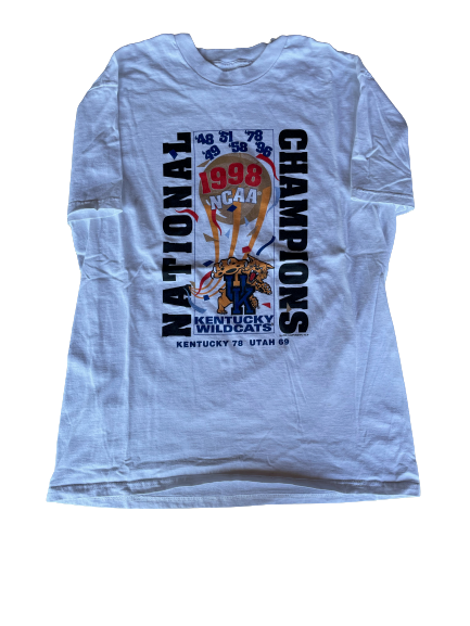 Riley Welch Kentucky Basketball Retro T-Shirt (Size L)